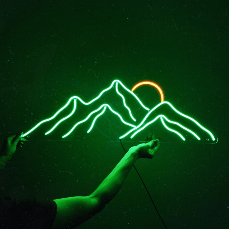 Mountain Neon Sign