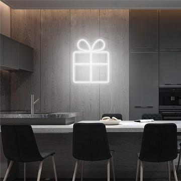 Gift Box Neon Sign
