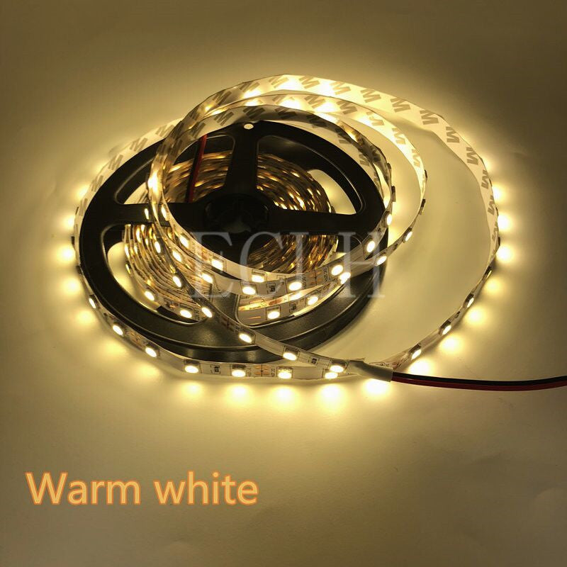 Warm White LED Strip Light 2835 - Warm White Color (120 LED)