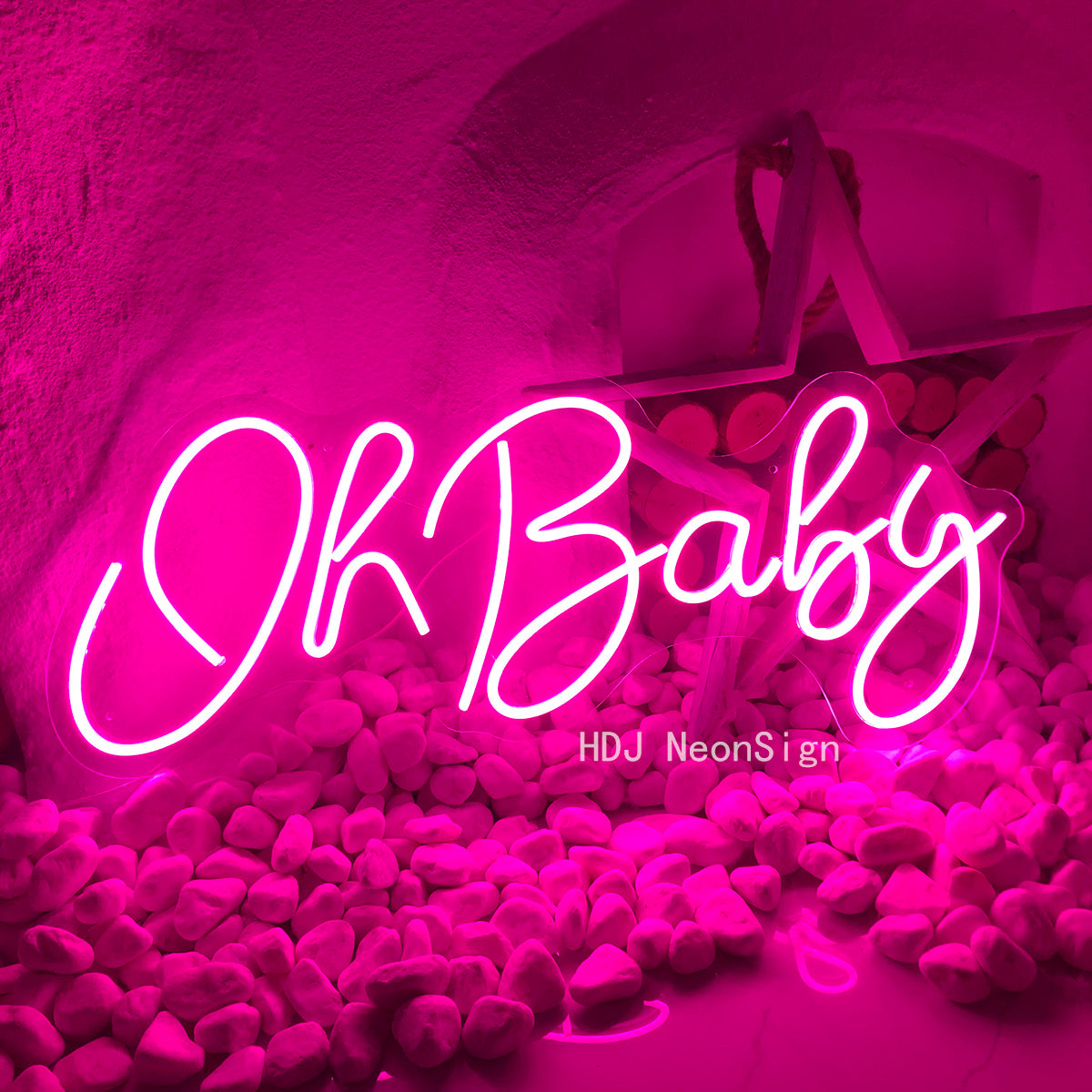 Oh Baby Neon Sign