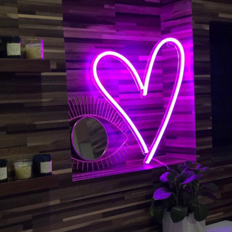 Heart Shape Neon Led Lamp