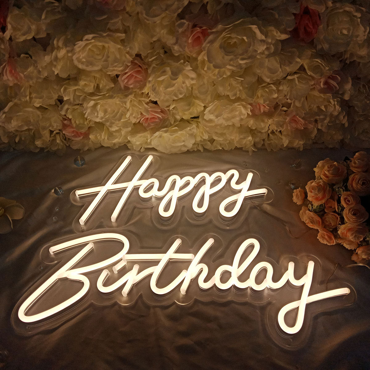 Happy Birthday Neon Sign