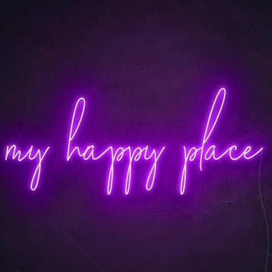 MY HAPPY PLACE Neon Led Lamp