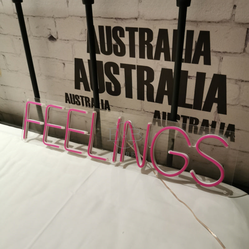 FEELINGS Neon Sign