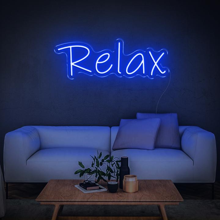 Relax Neon Sign