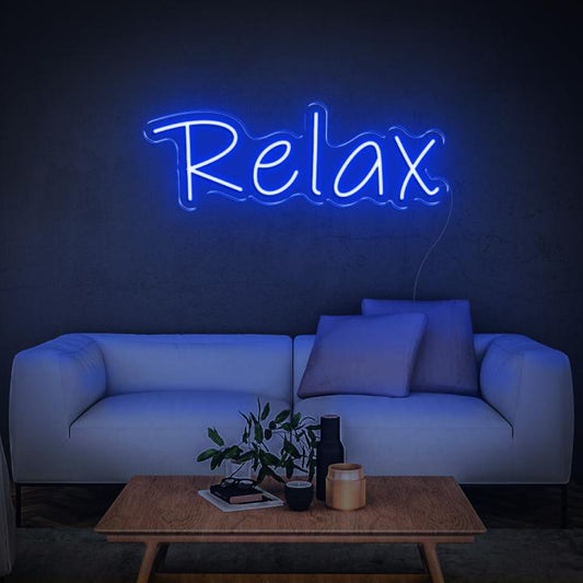 Relax Neon Sign