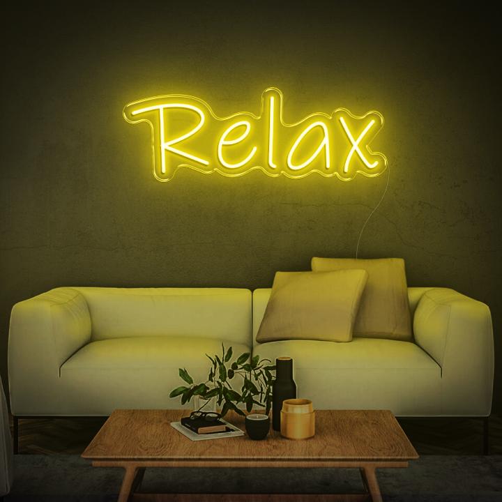 Relax Neon Sign