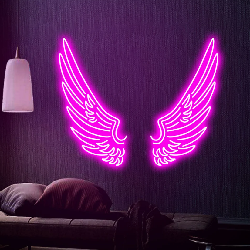Angel Wings Neon Sign (V2)