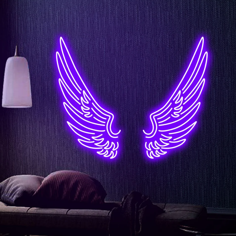Angel Wings Neon Sign (V2)