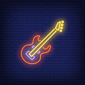 Guitar Neon Sign