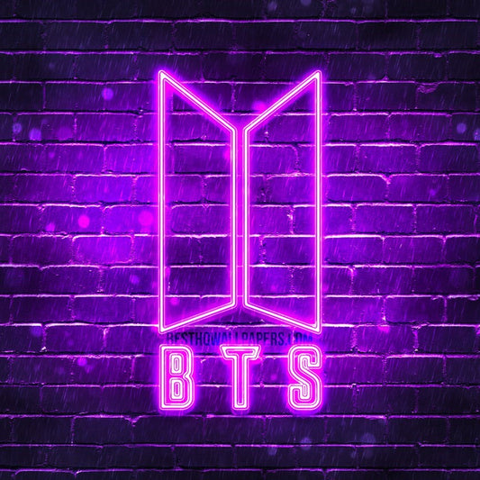 BTS Neon Sign