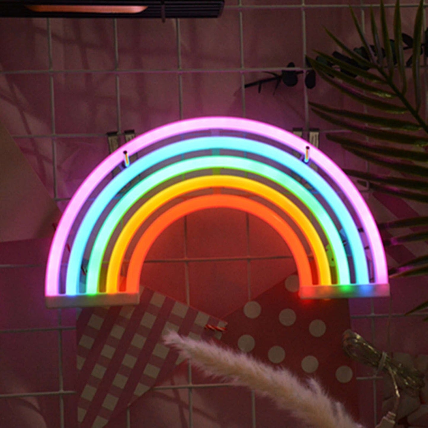 Rainbow Sign Board Neon Led Lamp
