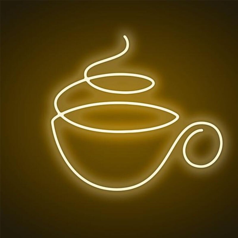 Tea Cup Neon Led Lamp