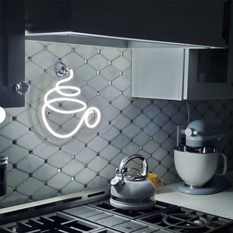 Tea Cup Neon Led Lamp