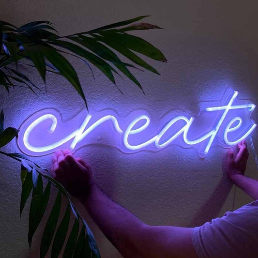 Create Neon Sign
