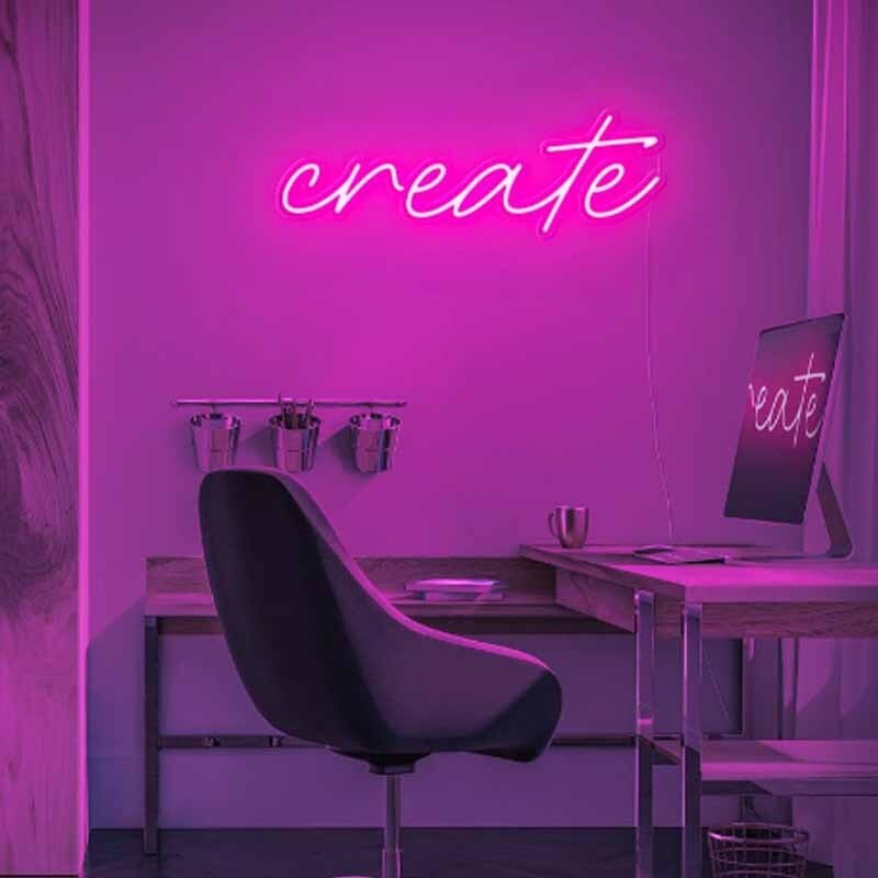 Create Neon Sign