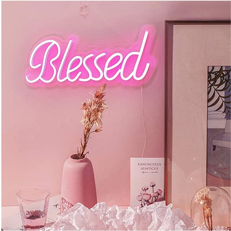 Blessed Sign Board Neon Led Lamp