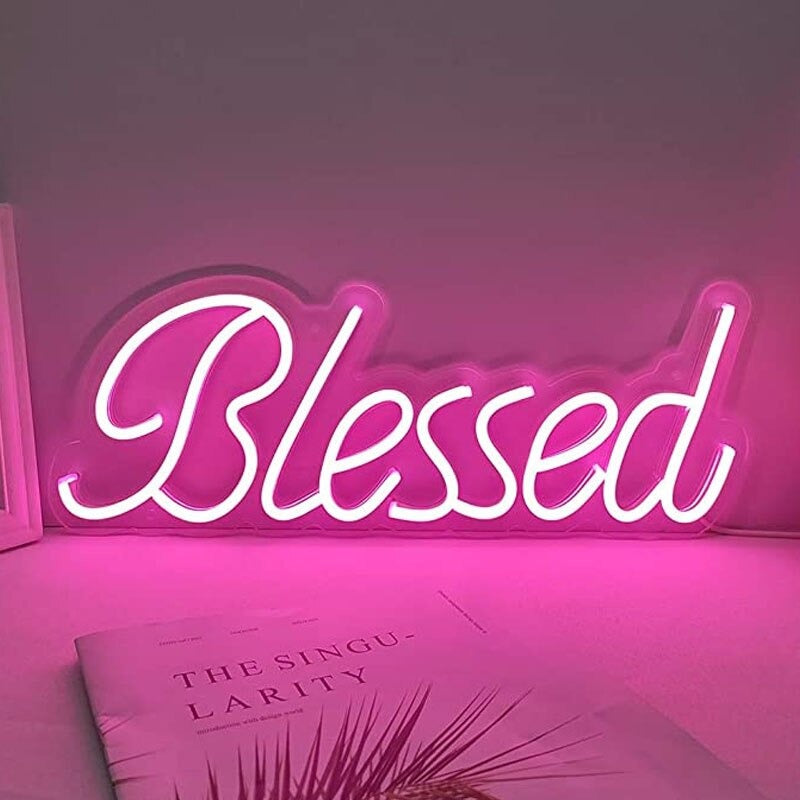 Blessed Sign Board Neon Led Lamp