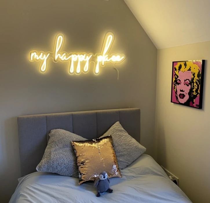 MY HAPPY PLACE Neon Led Lamp