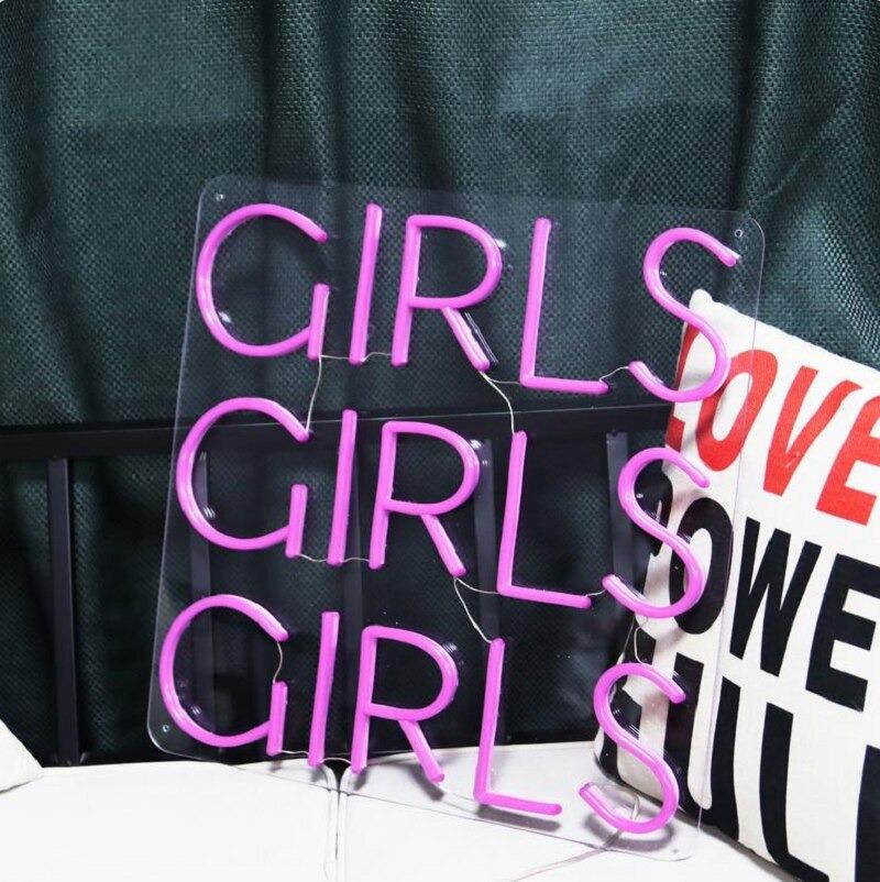 Girls Girls Girls Neon Signs