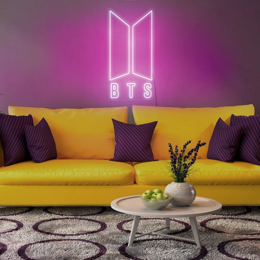 BTS Neon Sign
