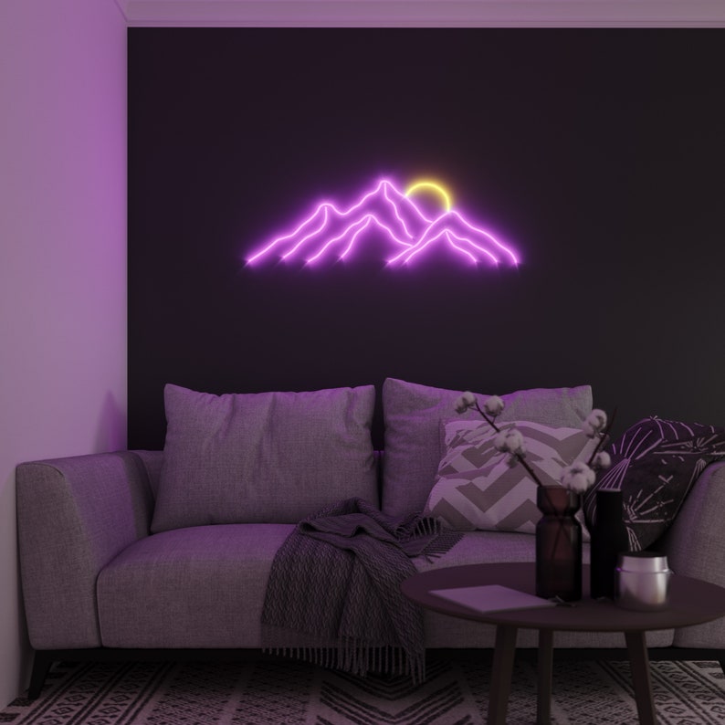 Mountain Neon Sign
