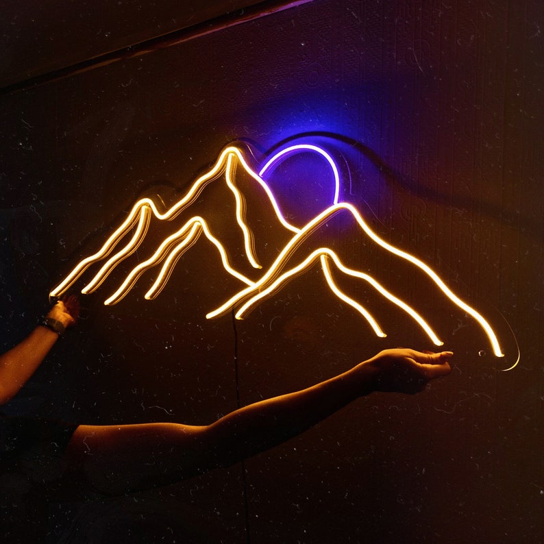 Mountain Neon Sign
