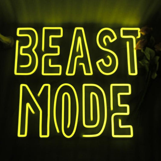Beast Mode Neon Sign
