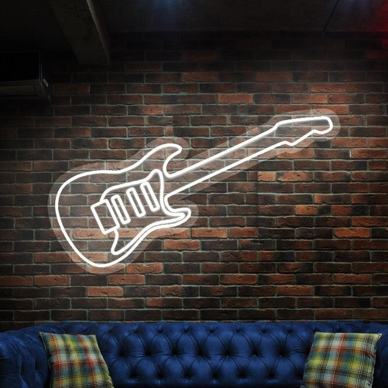 Guitar Neon Sign