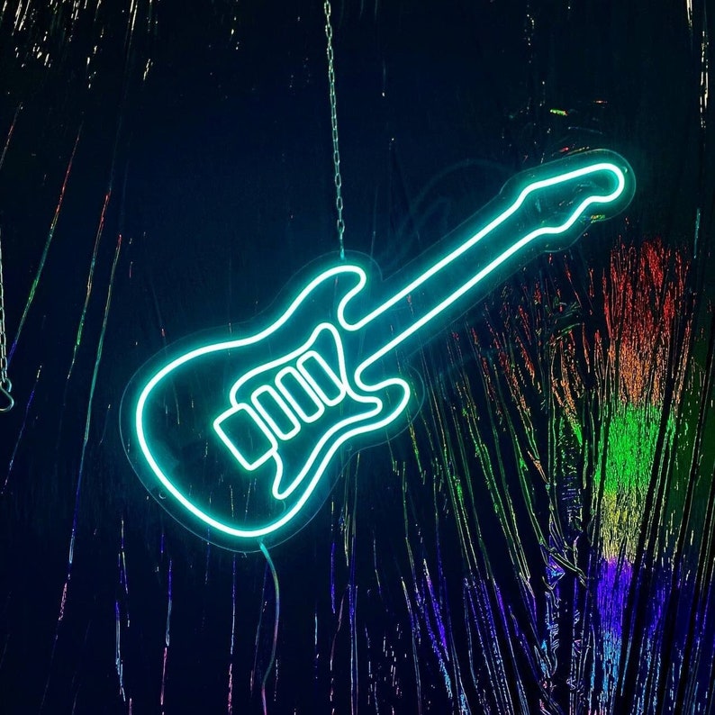 Guitar Neon Sign