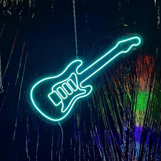 Guitar Neon Sign