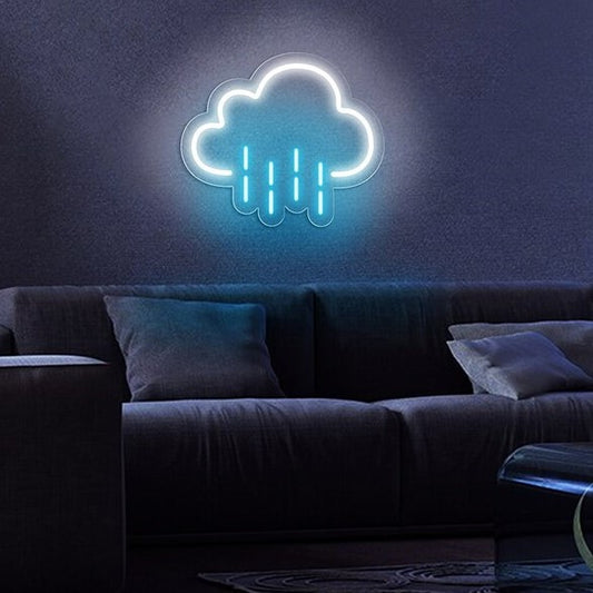 Raining Cloud Neon Sign