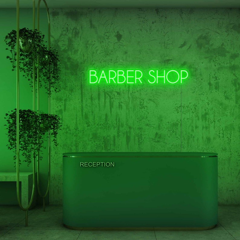 Barber Shop Neon Sign