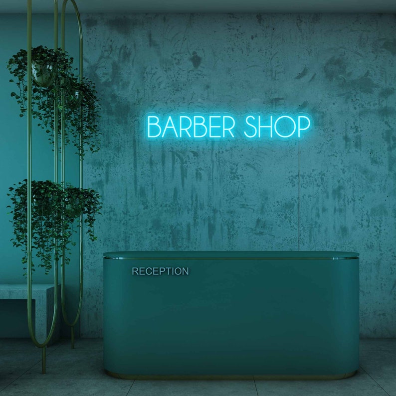 Barber Shop Neon Sign