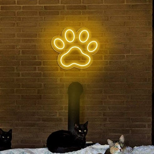 Paw Neon Sign