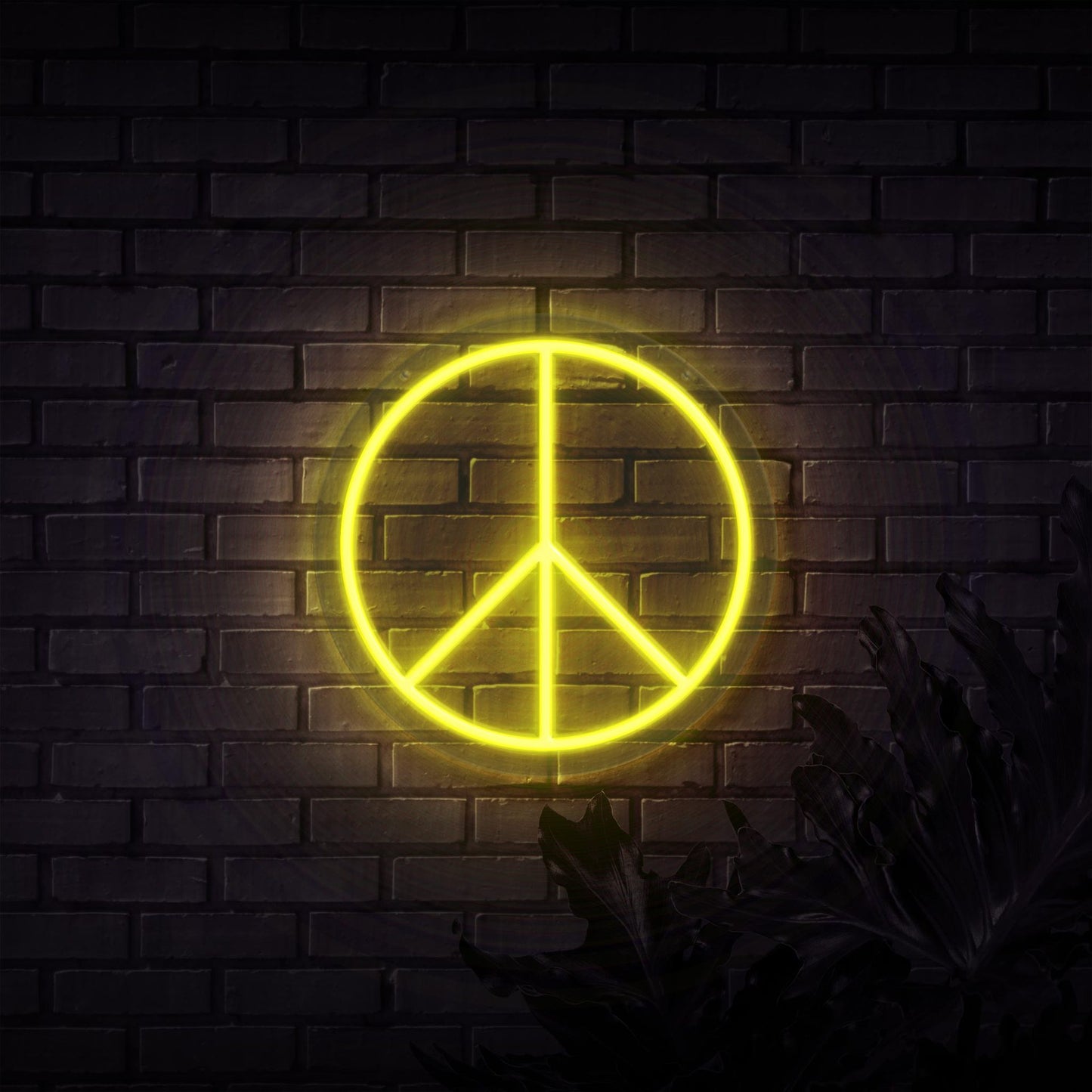 Peace Neon Sign