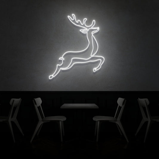Reindeer Neon Sign